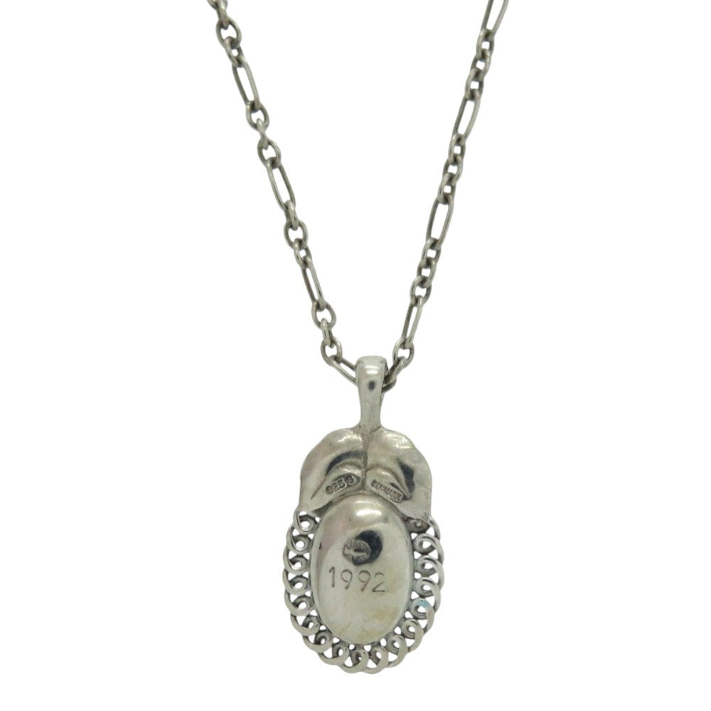 美品 ジョージジェンセン 1992 イヤー シルバー925 シルバー ネックレス 1660【中古】Georg Jensen