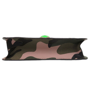 ヴァレンティノ ガラヴァーニ グラムロック カモフラージュ ショルダーバッグ キャンバス レザー カモフラ 1666【中古】Valentino Garavani