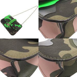 ヴァレンティノ ガラヴァーニ グラムロック カモフラージュ ショルダーバッグ キャンバス レザー カモフラ 1666【中古】Valentino Garavani