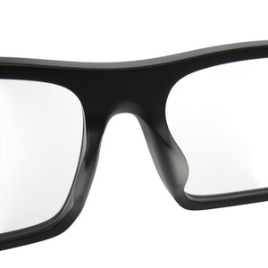 新品同様 プラダ VPR A08-F 眼鏡 フレーム プラスチック ブラック 黒 1667【中古】PRADA