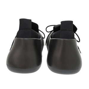 未使用 ボッテガヴェネタ トレイル ラバー ニット ブラック スニーカー 黒 1684【中古】BOTTEGAVENETA