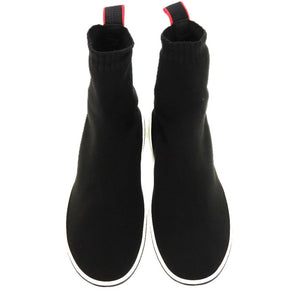 新品同様 ジバンシィ br3443ik スニーカー ブラック 黒 ソックススニーカー1685 サイズ26cm コットン ラバー 【中古】GIVENCHY