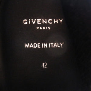 新品同様 ジバンシィ br3443ik スニーカー ブラック 黒 ソックススニーカー1685 サイズ26cm コットン ラバー 【中古】GIVENCHY