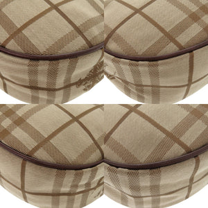 美品 バーバリー キャンバス レザー ベージュ ワンショルダーバッグ ショルダーバッグ 1687【中古】BURBERRY