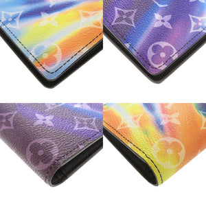 新品同様 ルイ ヴィトン ポルトフォイユ ブラザ モノグラムサンセット M80957 ICチップ マルチカラー 長財布 LV 1707【中古】LOUIS VUITTON