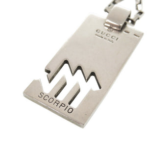 グッチ さそり座 星座 シルバー925 ネックレス ペンダント 1708【中古】GUCCI