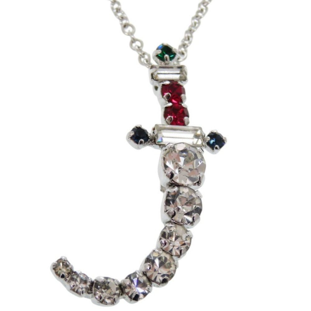 美品 クリスチャンディオール カラーストーン カラーストーン ネックレス 1709【中古】Christian Dior