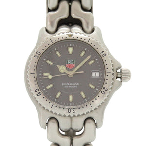 タグホイヤー プロフェッショナル200m WG1213-K0 グレー シルバー SS クオーツ 腕時計 1726【中古】TAG HEUER
