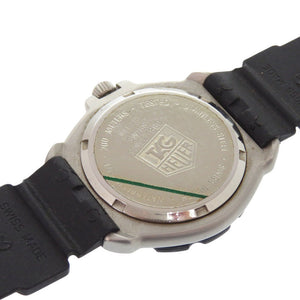 タグホイヤー フォーミュラ1 WA1215 SS ラバー ブラック グリーン クオーツ 腕時計 黒文字盤 1728【中古】TAG HEUER