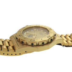 タグホイヤー プロフェッショナル 3000 934.413 SS ゴールド クオーツ 腕時計 1730【中古】TAG HEUER