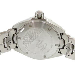 美品 タグホイヤー フォーミュラ1 アイルトンセナ エディション WAZ1012 SS ブラック クオーツ 腕時計 黒文字盤 1732【中古】TAG HEUER