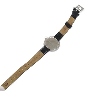 新品同様 フェンディ マイウェイ 3500S SS レザー ホワイト ブラック 白文字盤 クオーツ 腕時計 1741【中古】FENDI