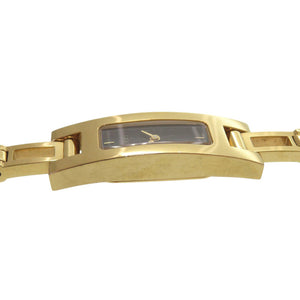 グッチ 3900L SS ブラック ゴールド 黒文字盤 クオーツ 腕時計 1744【中古】GUCCI