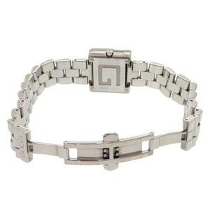 グッチ 3600L SS ブラック シルバー 黒文字盤 クオーツ 腕時計 1749【中古】GUCCI