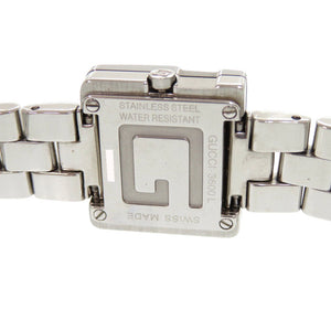 グッチ 3600L SS ブラック シルバー 黒文字盤 クオーツ 腕時計 1749【中古】GUCCI