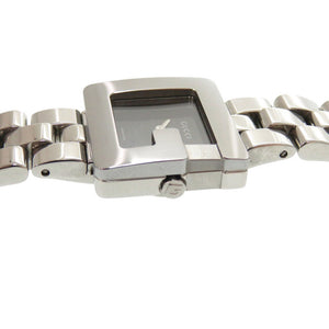 グッチ 3600L SS ブラック シルバー 黒文字盤 クオーツ 腕時計 1749【中古】GUCCI