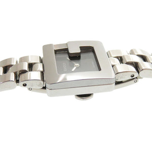 グッチ 3600L SS ブラック シルバー 黒文字盤 クオーツ 腕時計 1749【中古】GUCCI