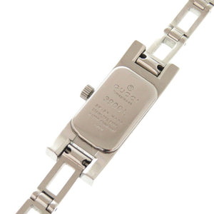 グッチ ダイヤベゼル 3900L SS シルバー クオーツ 腕時計 1754【中古】GUCCI