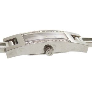 グッチ ダイヤベゼル 3900L SS シルバー クオーツ 腕時計 1754【中古】GUCCI