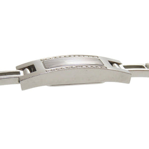 グッチ ダイヤベゼル 3900L SS シルバー クオーツ 腕時計 1754【中古】GUCCI