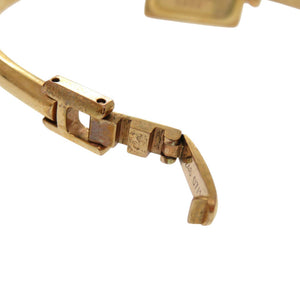 グッチ 1900L SS ブラック ピンクゴールド 黒文字盤 クオーツ 腕時計 1759【中古】GUCCI