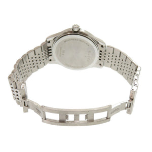 グッチ Gタイムレス 126.4 SS ブラック シルバー クオーツ 腕時計 黒文字盤 1760【中古】GUCCI