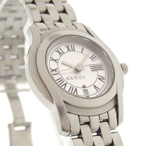 グッチ 5500L SS シルバー クオーツ 腕時計 1761【中古】GUCCI