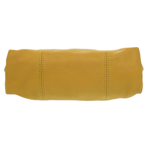 ロンシャン ル プリアージュ レザー イエロー ショルダーバッグ 1767【中古】Longchamp