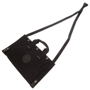 新品同様 ハンティングワールド ナイロン ブラック ハンドバッグ 黒 1772【中古】HUNTING WORLD