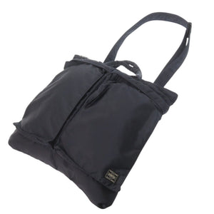 美品 吉田カバン PORTER ポーター TANKER タンカー HELMET BAG ヘルメットバッグ ナイロン ネイビー 2WAY ショルダー トートバッグ 1786【中古】YOSHIDA & CO., LTD.