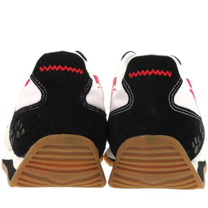 未使用品 パトリック SNOOPY-M スヌーピー マラソン 723001 ポリエステル ベロア ブラック 黒 スニーカー サイズ23cm 1799【中古】PATRICK