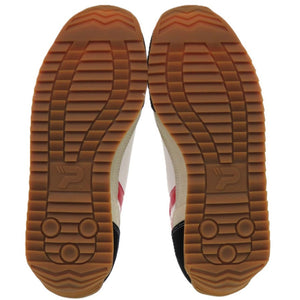 未使用品 パトリック SNOOPY-M スヌーピー マラソン 723001 ポリエステル ベロア ブラック 黒 スニーカー サイズ23cm 1799【中古】PATRICK