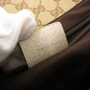 美品 グッチ GGキャンバス 146304 ベージュ ボディバッグ ウエストバッグ 1812【中古】GUCCI