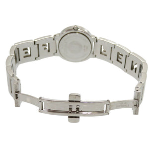 フェンディ 3050L SS ブラック シルバー クオーツ 腕時計 黒文字盤 1817【中古】FENDI