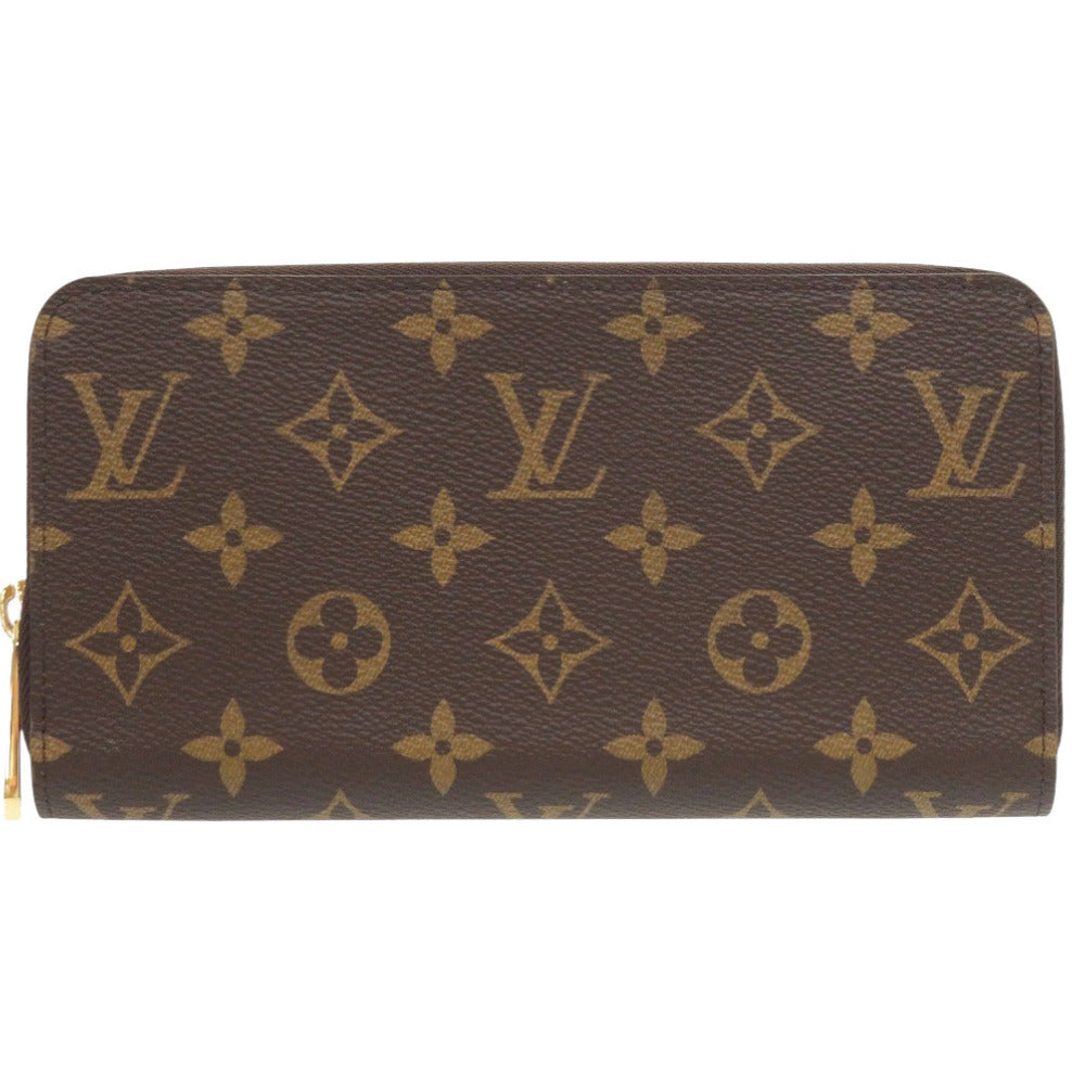 未使用 ルイ ヴィトン ラウンドファスナー ジッピーウォレット モノグラム M42616 長財布 LV 0017【中古】LOUIS VUITTON