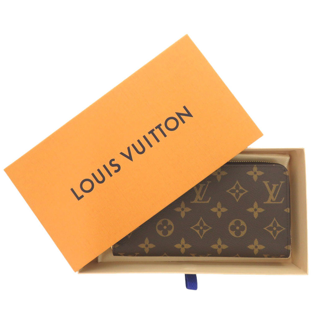 未使用 ルイ ヴィトン ラウンドファスナー ジッピーウォレット モノグラム M42616 長財布 LV 0017【中古】LOUIS VUITTON