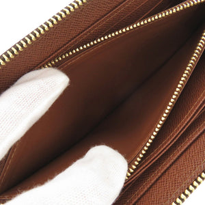 未使用 ルイ ヴィトン ラウンドファスナー ジッピーウォレット モノグラム M42616 長財布 LV 0017【中古】LOUIS VUITTON