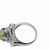 美品 クリソベル キャツアイ 5.09ct / バケットダイヤ 1.36ct Pt900 リング 約9.5号 指輪 ダイヤモンド ジュエリー 0043【中古】レディース