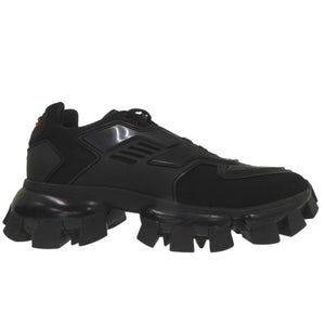 美品 プラダ クラウドバスト サンダー スニーカー 2EG293 ラバー ブラク 0060【中古】PRADA