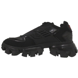 美品 プラダ クラウドバスト サンダー スニーカー 2EG293 ラバー ブラク 0060【中古】PRADA