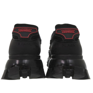 美品 プラダ クラウドバスト サンダー スニーカー 2EG293 ラバー ブラク 0060【中古】PRADA
