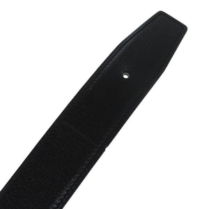 新品同様 エルメス 替えベルト レザー サイズ90 ブラック U刻印 黒 ベルト 0064【中古】HERMES