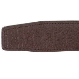 新品同様 エルメス 替えベルト レザー サイズ90 ブラック U刻印 黒 ベルト 0064【中古】HERMES