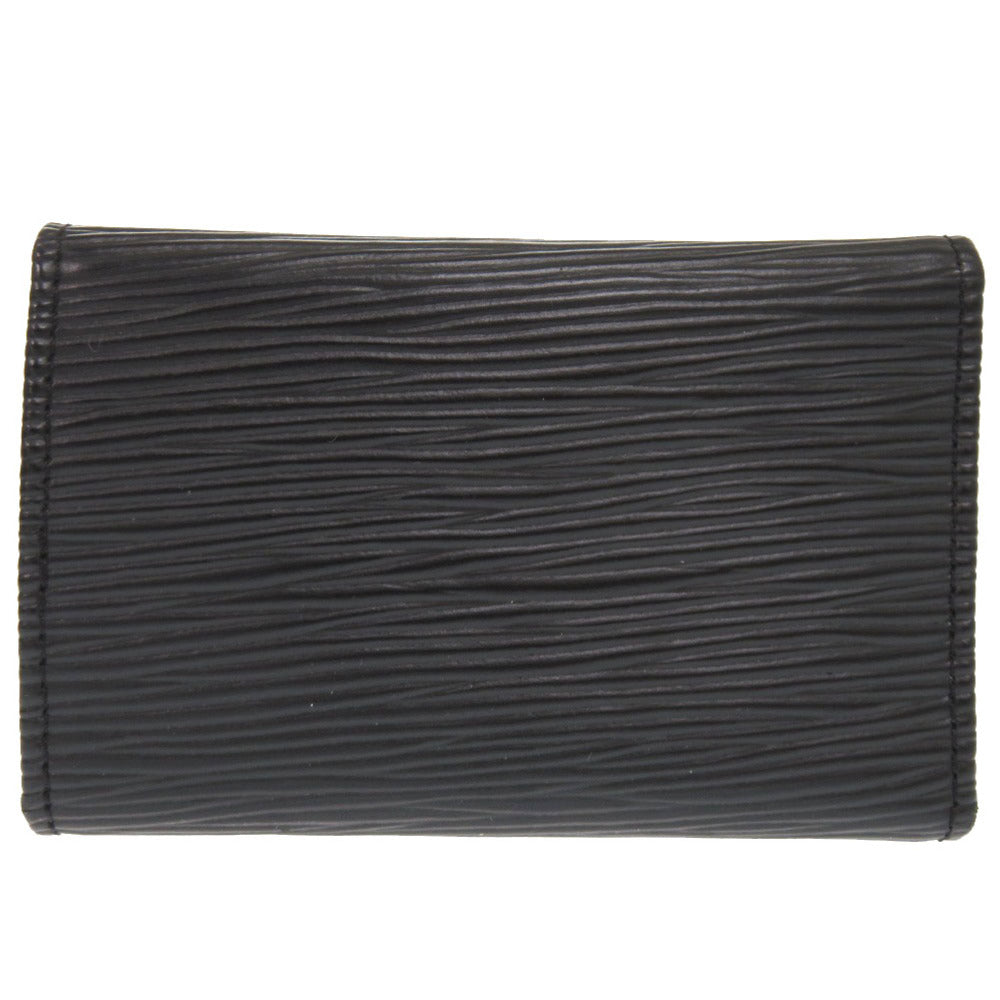 美品 ルイ ヴィトン ミュルティクレ6 エピ ブラック シルバー金具 M63812 6連 キーケース 黒 LV 0065 【中古】 LOUIS VUITTON
