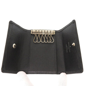 美品 ルイ ヴィトン ミュルティクレ6 エピ ブラック シルバー金具 M63812 6連 キーケース 黒 LV 0065 【中古】 LOUIS VUITTON