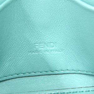 美品 フェンディ マイクロバケット ７AR763 レザー レッド シルバー金具 コインケース カードケース 赤 0071 【中古】 FENDI