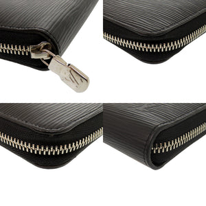 美品 ルイ ヴィトン ジッピーオーガナイザー エピ M62643 エピレザー ノワール 長財布 黒 LV 0073【中古】LOUIS VUITTON