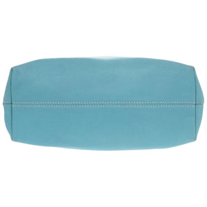 プラダ BR4617 レザー ブルー系 2WAY トートバッグ ショルダーバッグ 0099【中古】PRADA