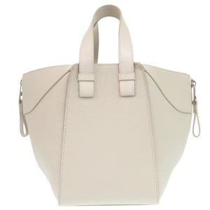 新品同様 ロエベ 2WAY HAMMOCK COMPACT A538H13X03 レザー ホワイト ハンドバッグ 白 0110【中古】LOEWE