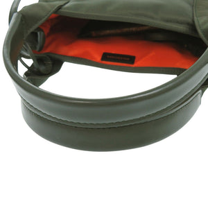 新品同様 バレンシアガ ネイビーカバス XS 390346 3190 P 528147 ナイロン カーキ 2way ハンドバッグ 0124【中古】BALENCIAGA